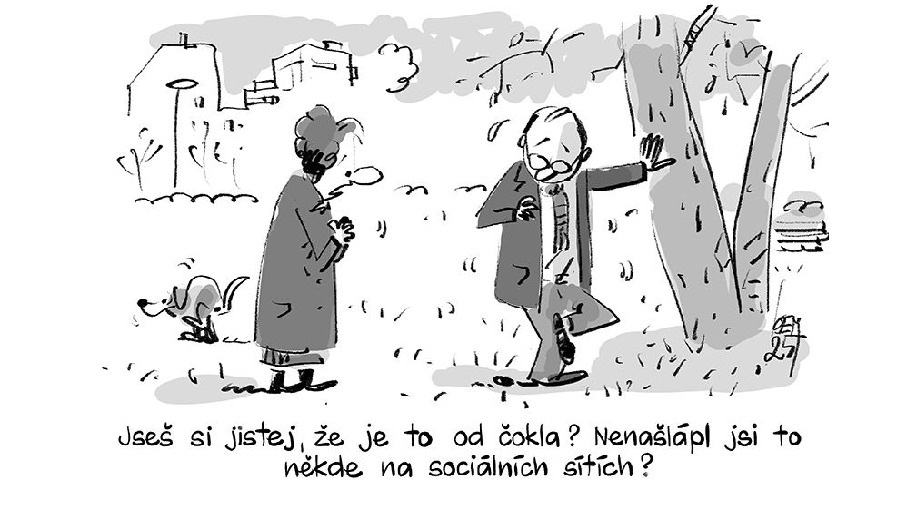 KEMEL: Je to od čokla?